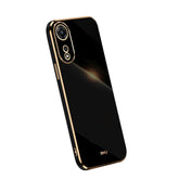 XINLI Straight Edge 6D Electroplate TPU Phone Case